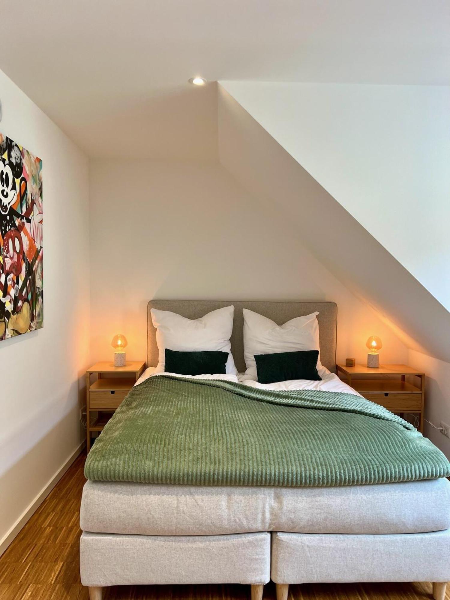 Ferienwohnung Neues Trendy Dachgeschossloft Hannover Exterior foto