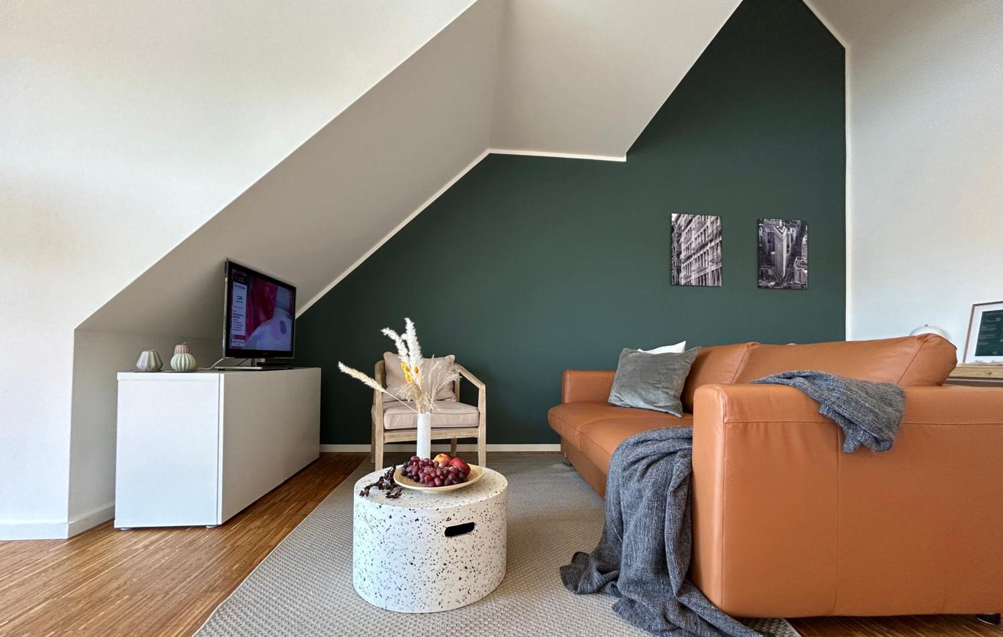 Ferienwohnung Neues Trendy Dachgeschossloft Hannover Exterior foto
