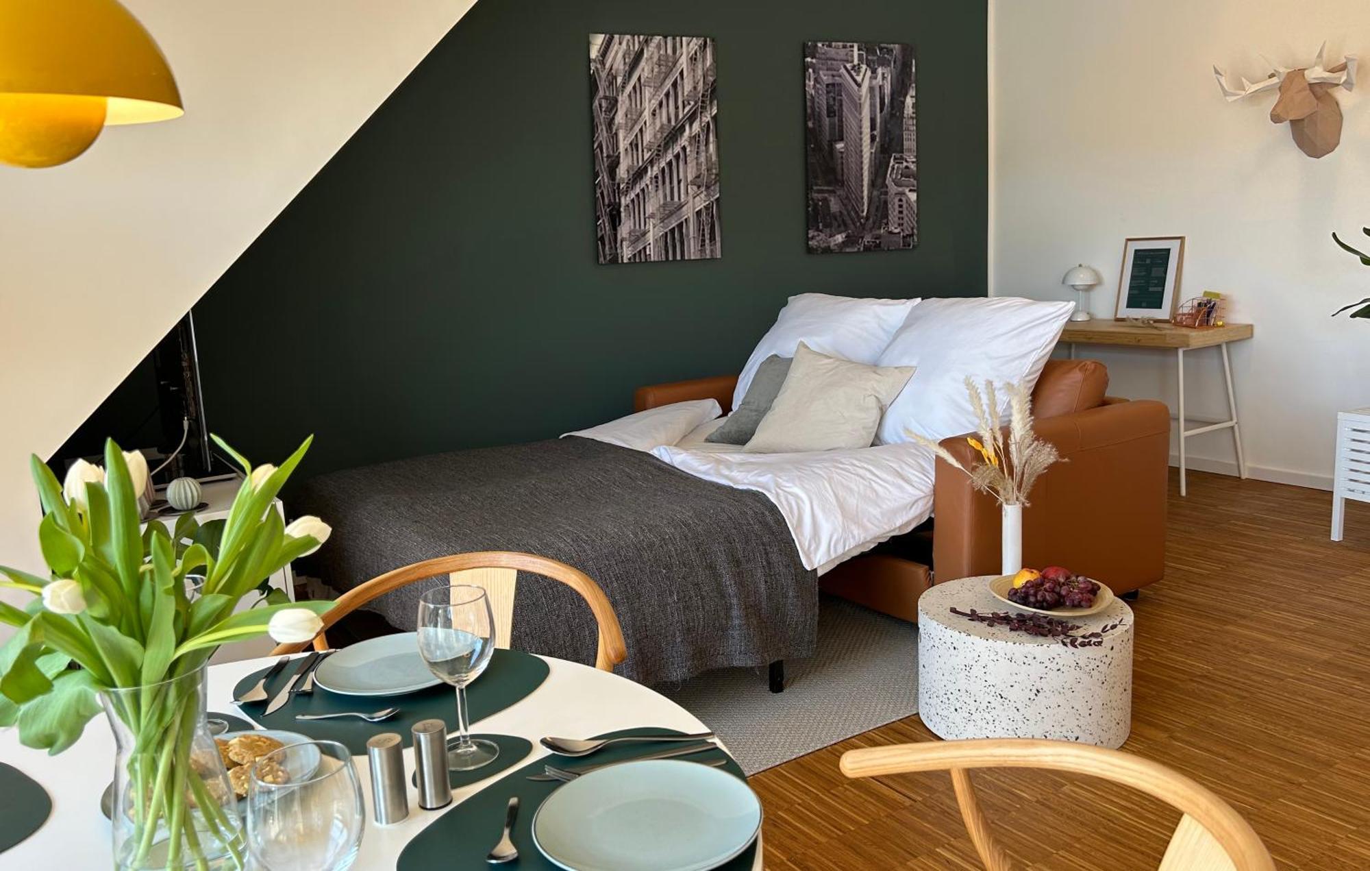Ferienwohnung Neues Trendy Dachgeschossloft Hannover Exterior foto