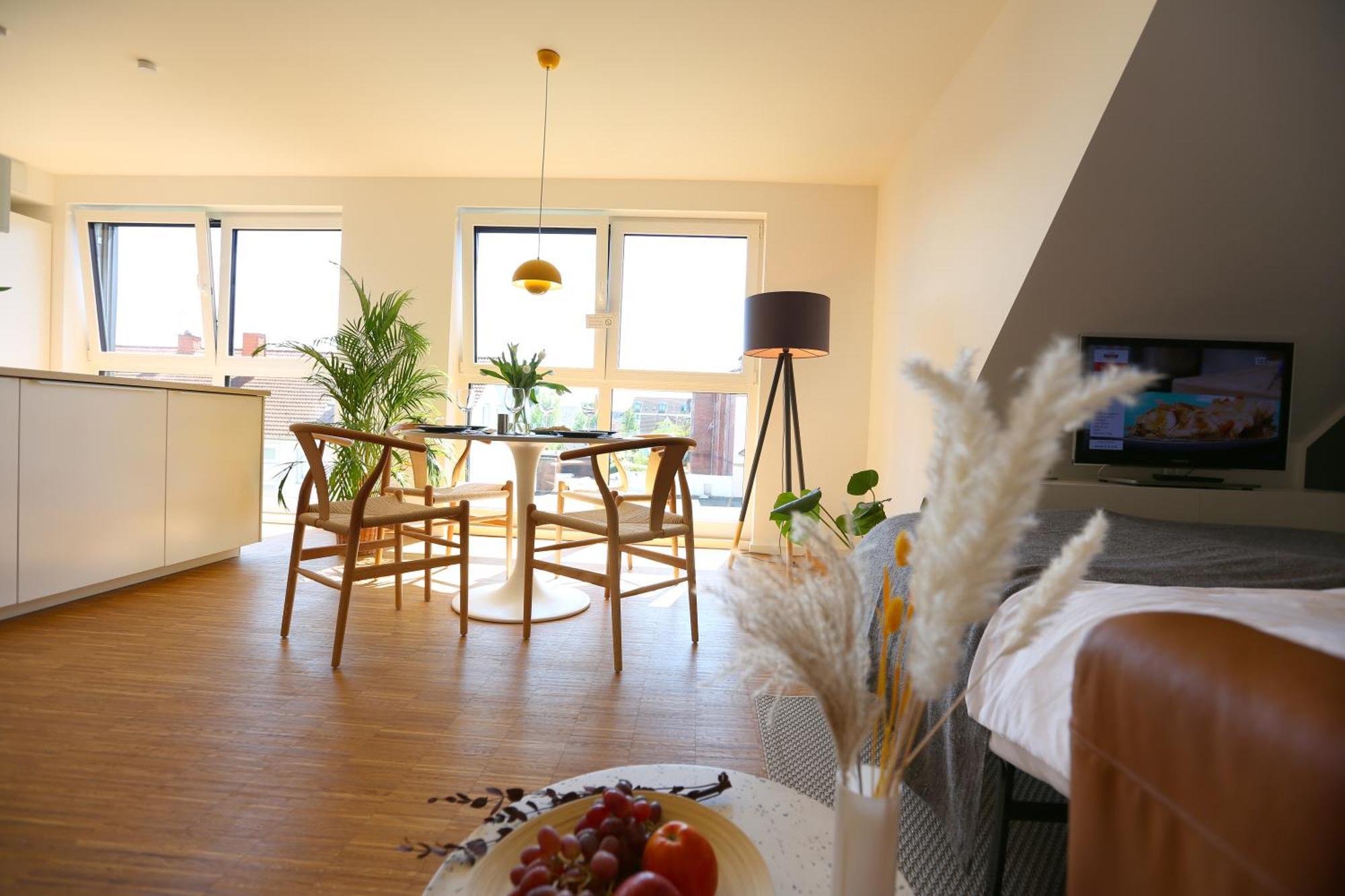 Ferienwohnung Neues Trendy Dachgeschossloft Hannover Exterior foto