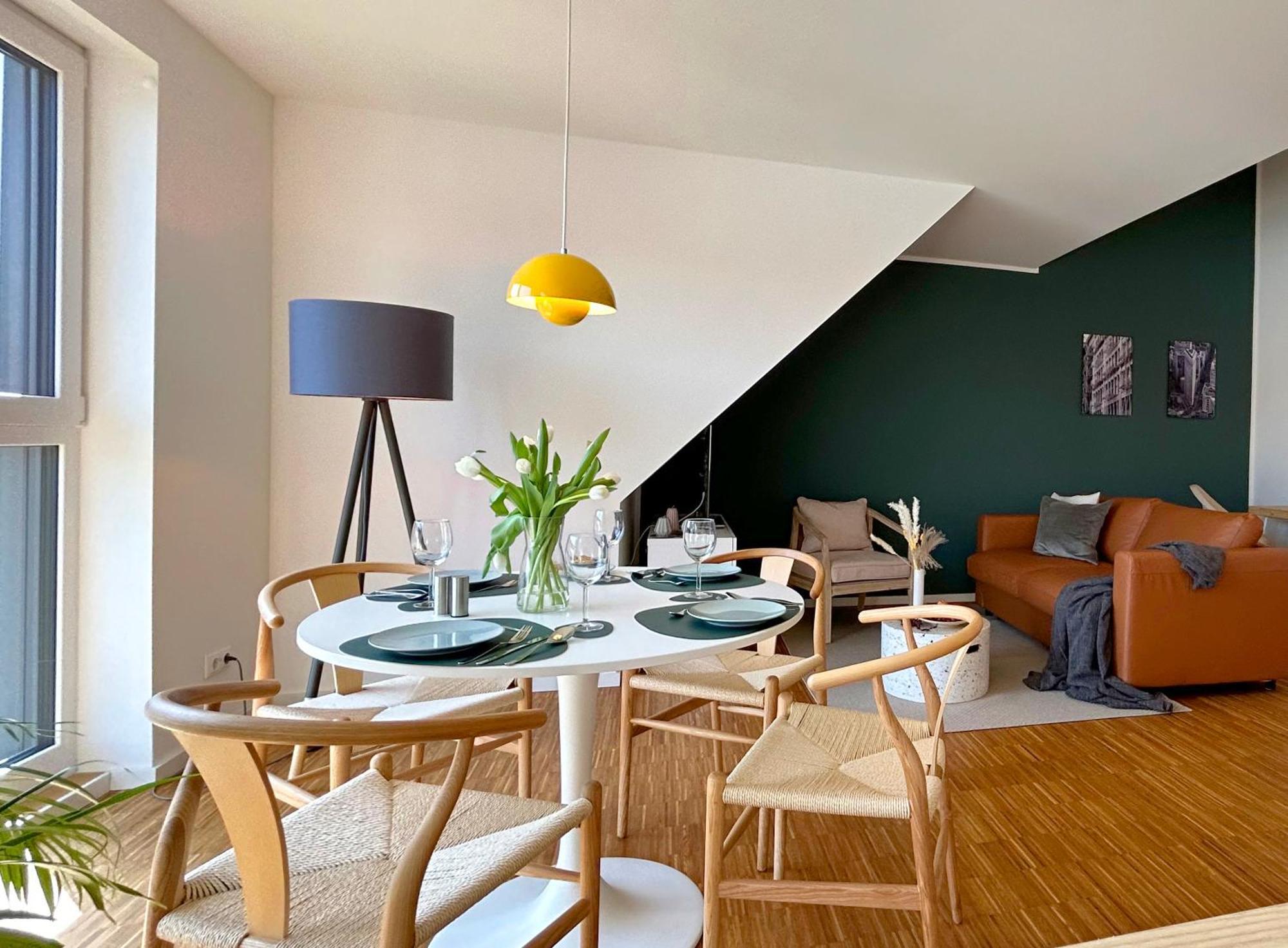 Ferienwohnung Neues Trendy Dachgeschossloft Hannover Exterior foto